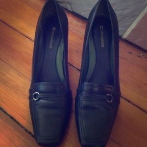 Javier black leather Naturalizer loafers